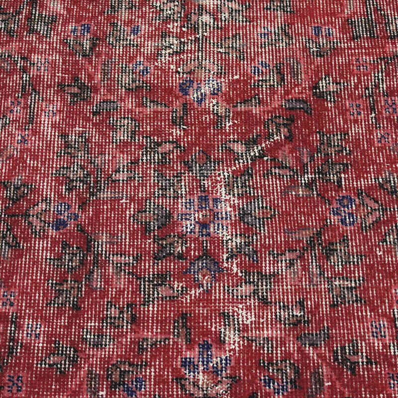 Alfombra Vintage Turca Anudada a Mano - 92 cm x 193 cm - K0076832