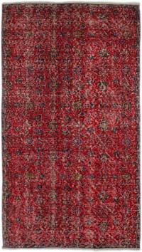 Alfombra Vintage Turca Anudada a Mano - 97 cm x 180 cm