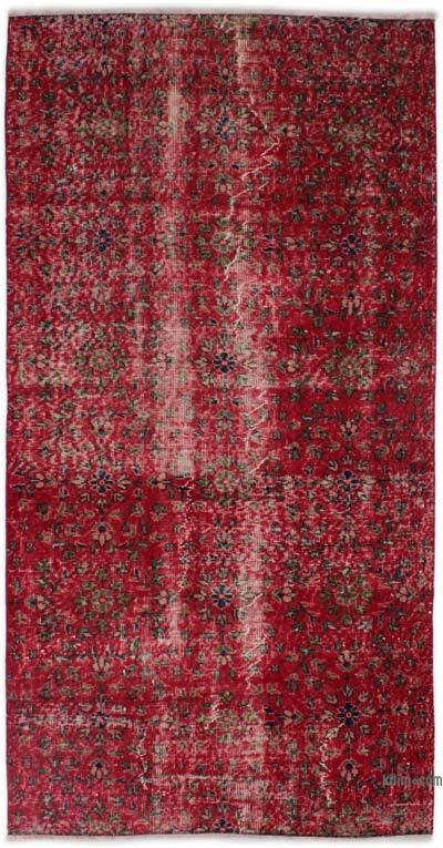 Alfombra Vintage Turca Anudada a Mano - 115 cm x 230 cm