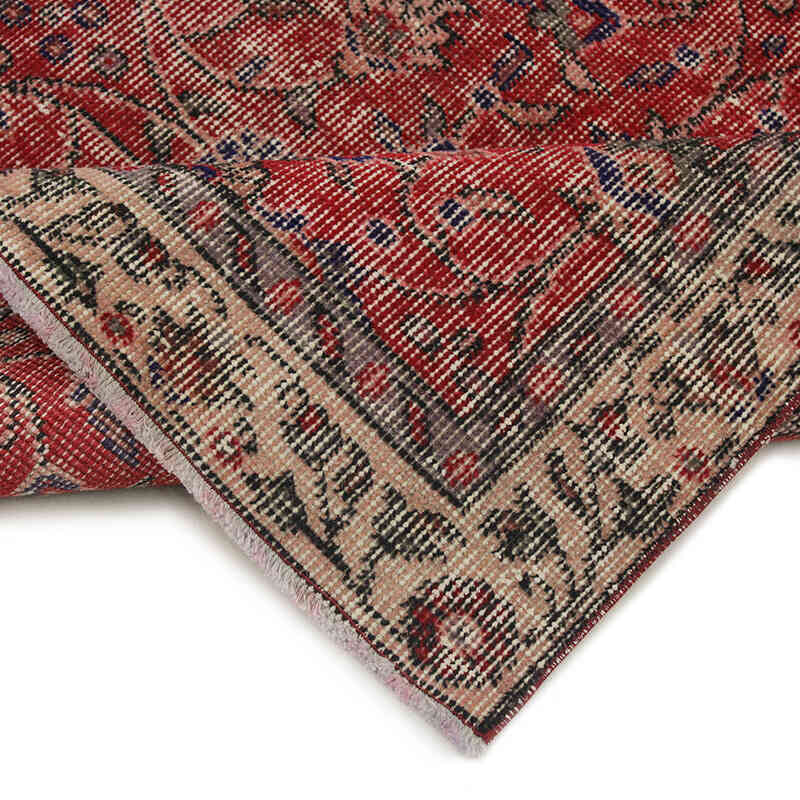 Vintage Turkish Hand-Knotted Rug - 2' 11" x 6' 3" (35" x 75") - K0076838