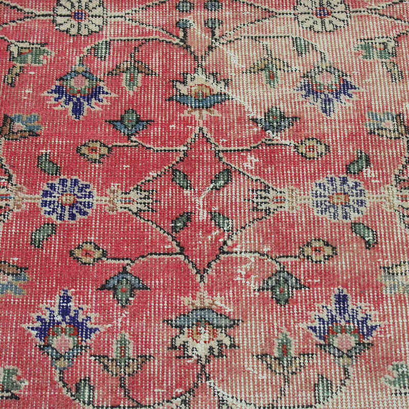 Alfombra Vintage Turca Anudada a Mano - 96 cm x 197 cm - K0076839