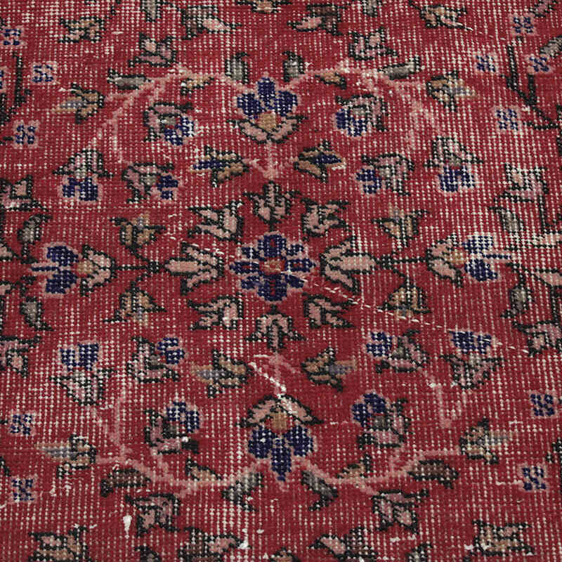 Alfombra Vintage Turca Anudada a Mano - 88 cm x 181 cm - K0076841