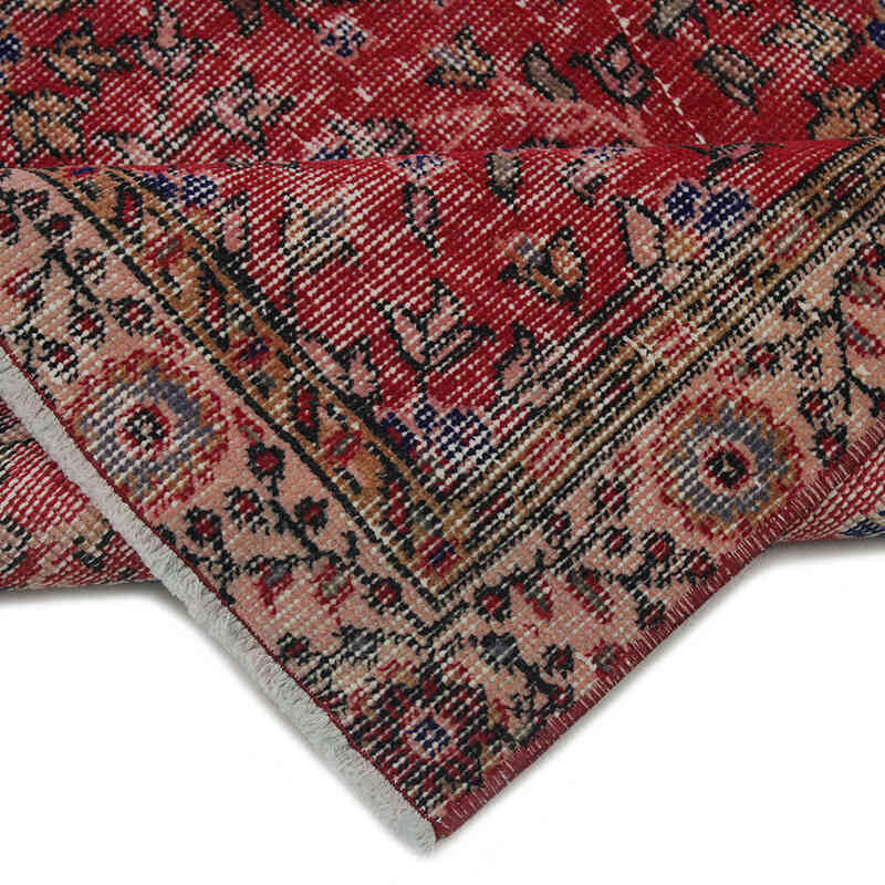 Alfombra Vintage Turca Anudada a Mano - 88 cm x 181 cm - K0076841