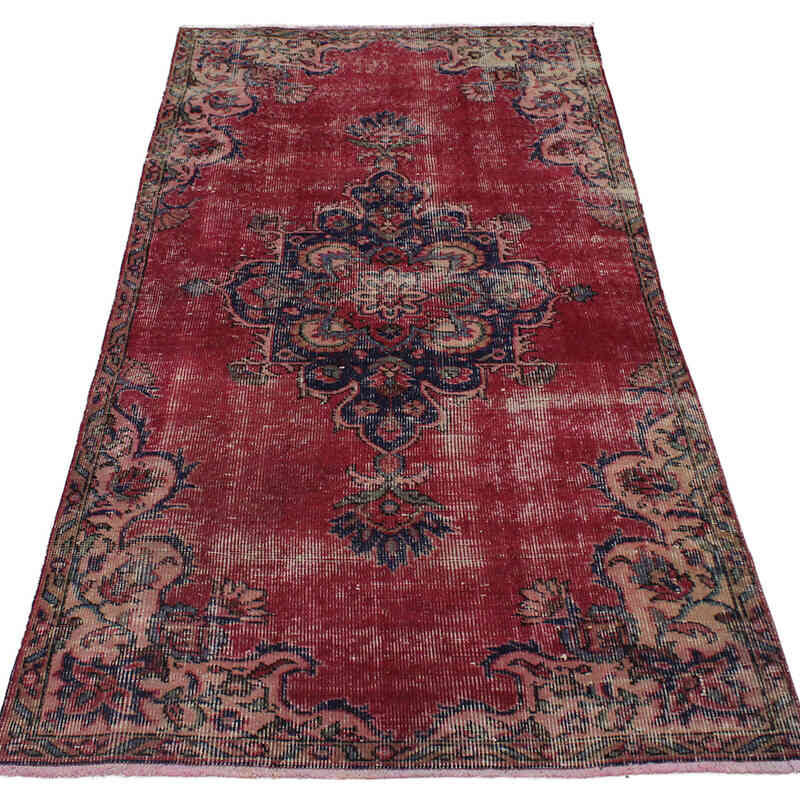 Vintage Turkish Hand-Knotted Rug - 2' 9" x 5' 9" (33" x 69") - K0076843