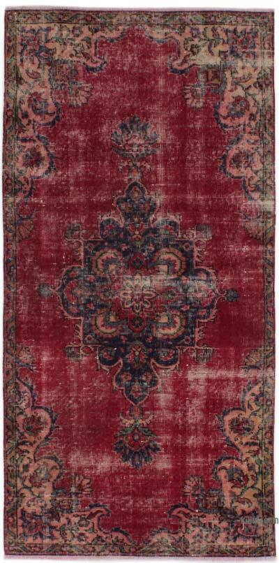 Vintage Turkish Hand-Knotted Rug - 2' 9" x 5' 9" (33" x 69")