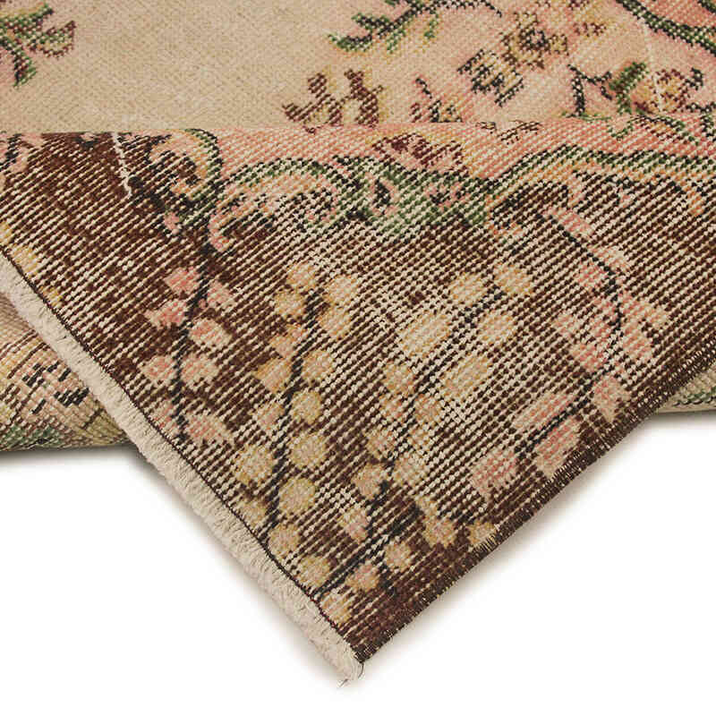 El Dokuma Vintage Halı - 116 cm x 198 cm - K0076846