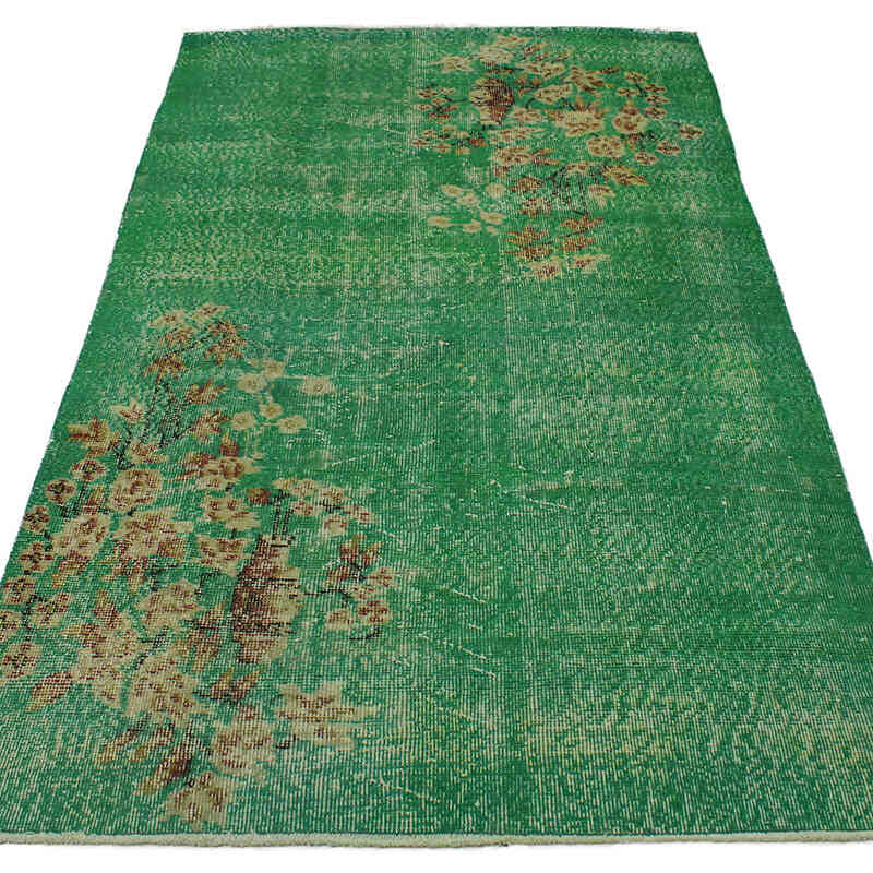 Vintage Turkish Hand-Knotted Rug - 3' 7" x 6' 7" (43" x 79") - K0076851
