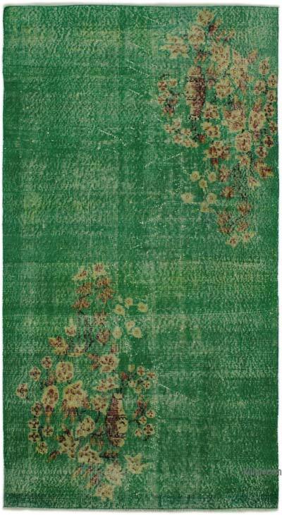 El Dokuma Vintage Halı - 110 cm x 201 cm