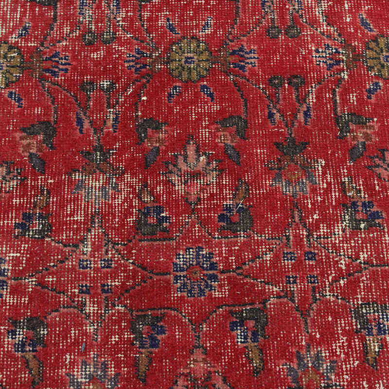 El Dokuma Vintage Halı - 115 cm x 197 cm - K0076852