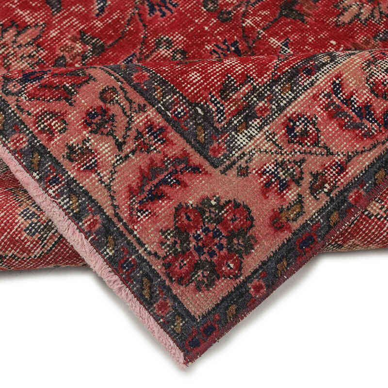 El Dokuma Vintage Halı - 115 cm x 197 cm - K0076852