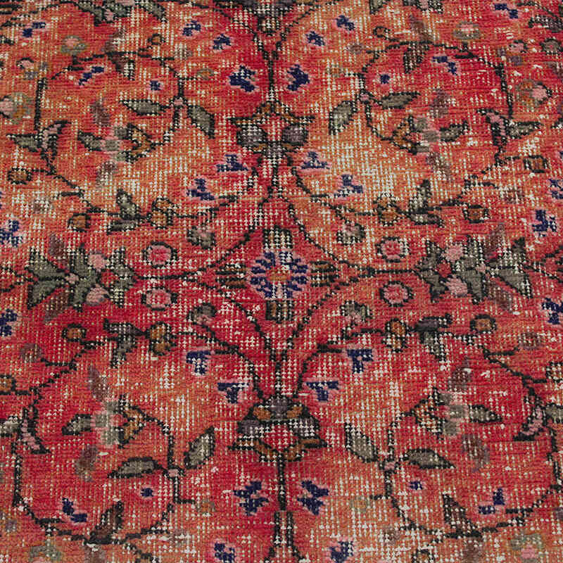 Vintage Turkish Hand-Knotted Rug - 3' 11" x 7' 3" (47" x 87") - K0076855