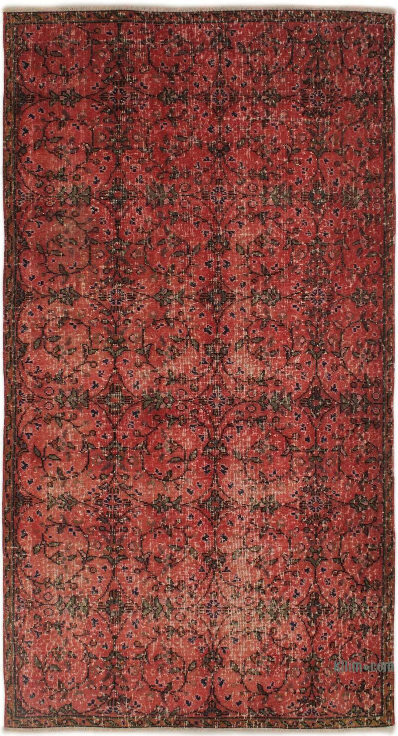 Vintage Turkish Hand-Knotted Rug - 3' 11" x 7' 3" (47" x 87") - K0076855