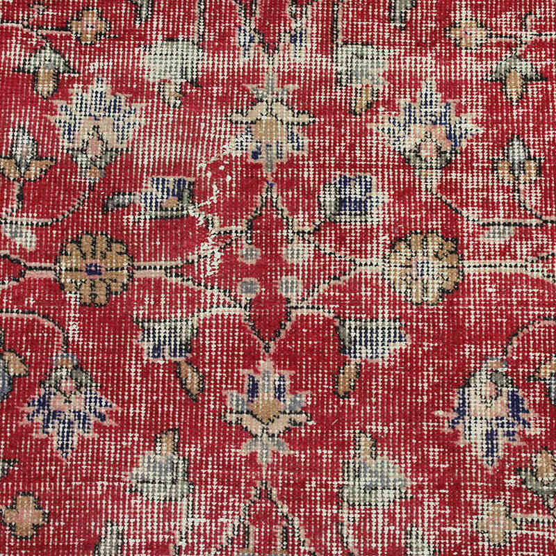Alfombra Vintage Turca Anudada a Mano - 118 cm x 197 cm - K0076858