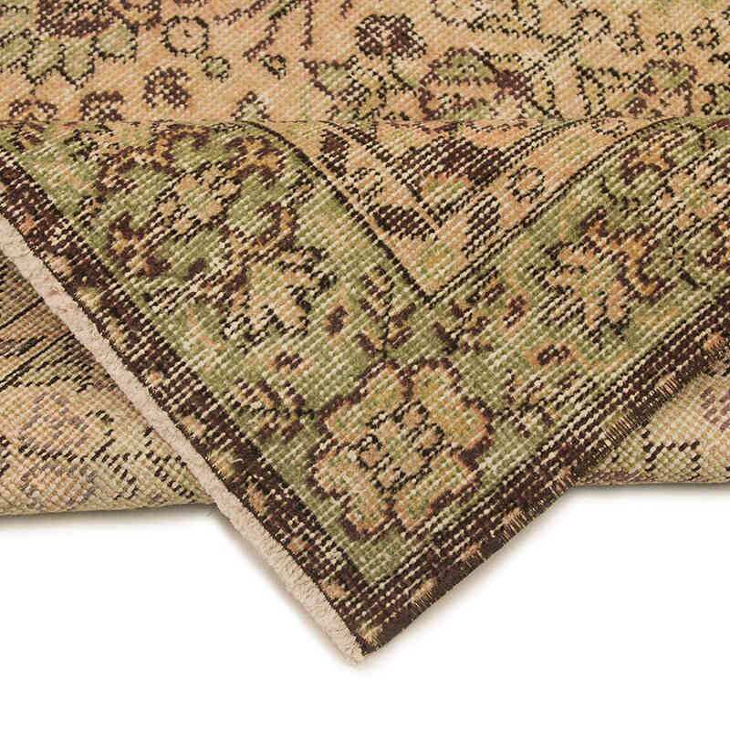 El Dokuma Vintage Halı - 111 cm x 204 cm - K0076859