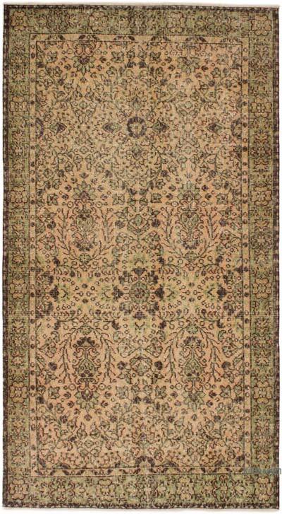 El Dokuma Vintage Halı - 111 cm x 204 cm