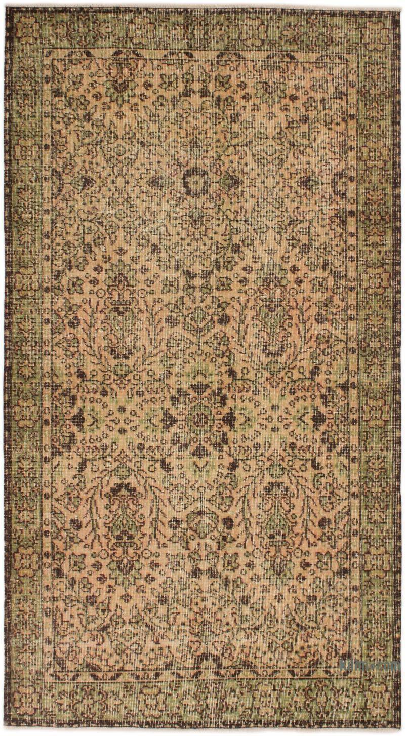 El Dokuma Vintage Halı - 111 cm x 204 cm - K0076859