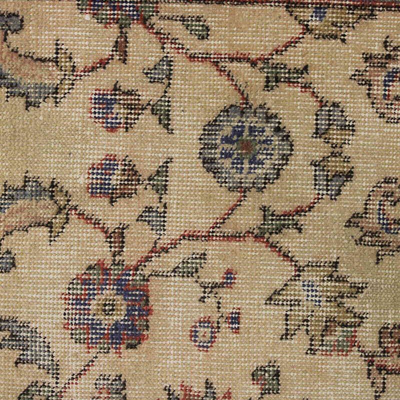 Alfombra Vintage Turca Anudada a Mano - 102 cm x 190 cm - K0076865