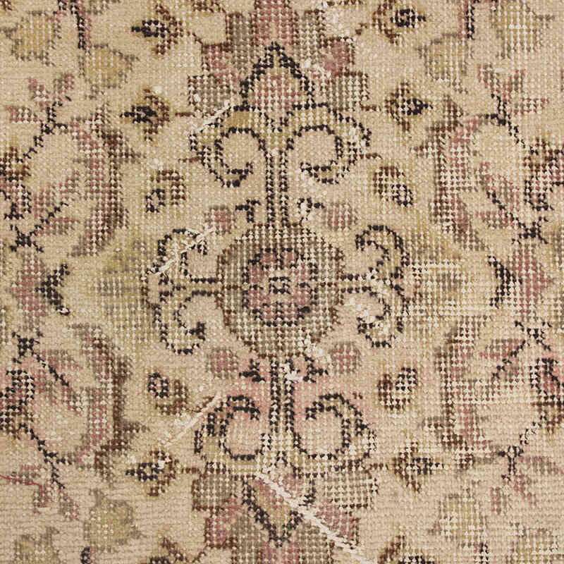 Alfombra Vintage Turca Anudada a Mano - 110 cm x 202 cm - K0076866