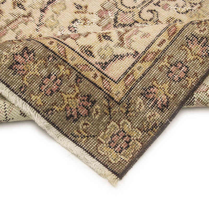 Alfombra Vintage Turca Anudada a Mano - 110 cm x 202 cm - K0076866