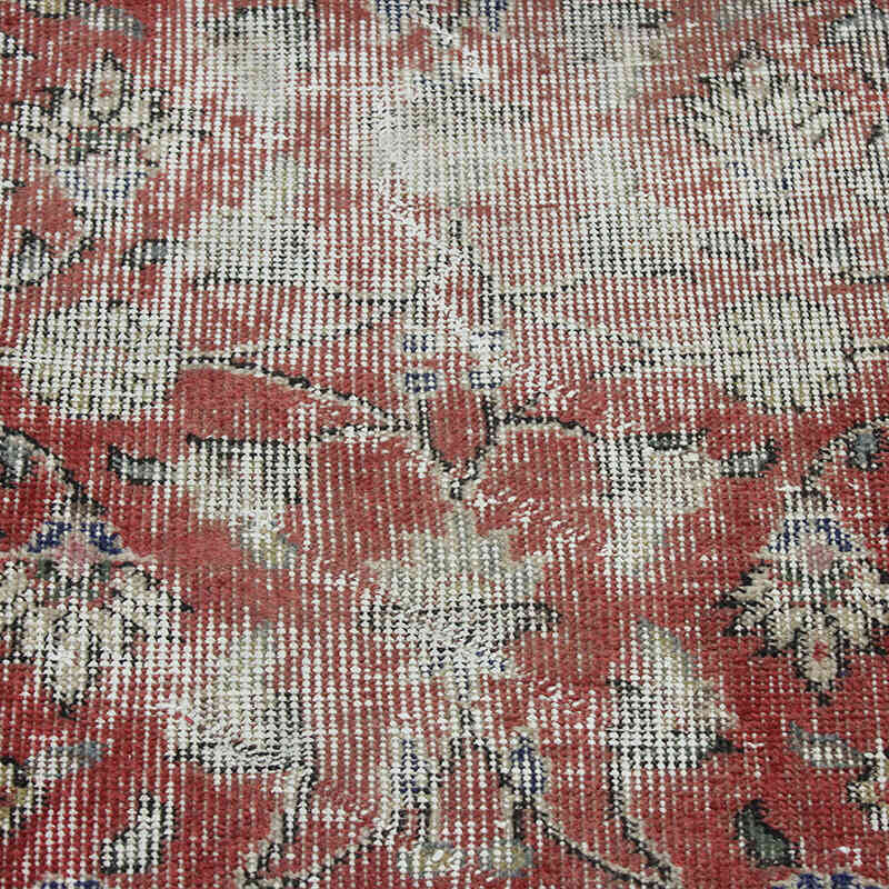 El Dokuma Vintage Halı - 90 cm x 188 cm - K0076870