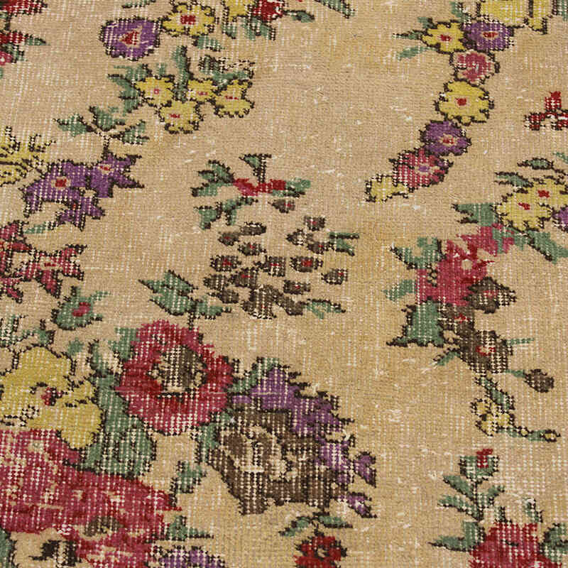 Vintage Turkish Hand-Knotted Rug - 3' 9" x 6' 4" (45" x 76") - K0076875