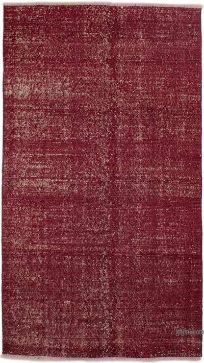 Over-dyed Vintage Hand-Knotted Turkish Rug - 3' 7" x 6' 4" (43" x 76")