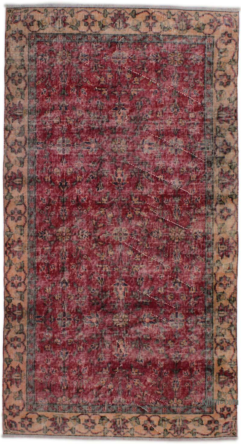 Vintage Turkish Hand-Knotted Rug - 3' 7" x 6' 8" (43" x 80") - K0076878