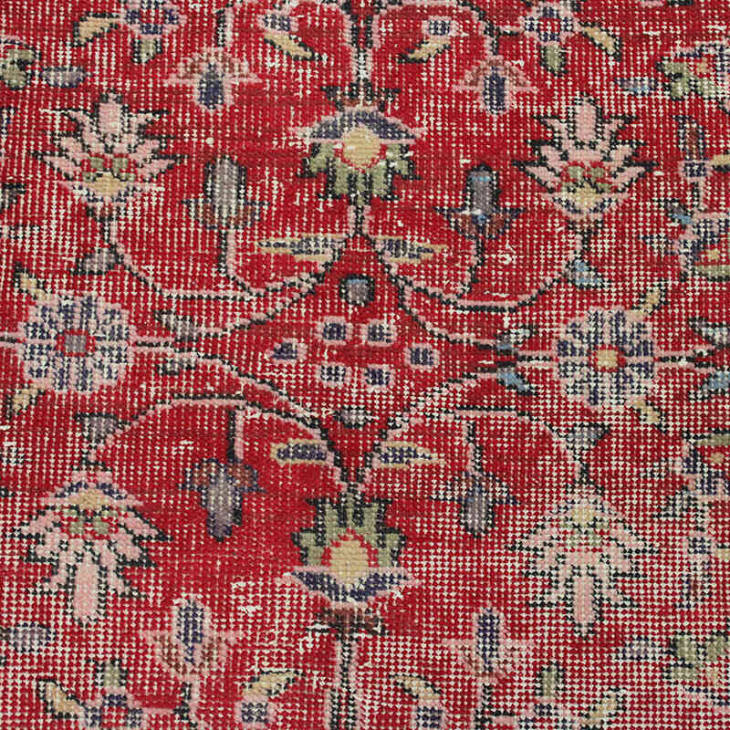 El Dokuma Vintage Halı - 109 cm x 210 cm - K0076881