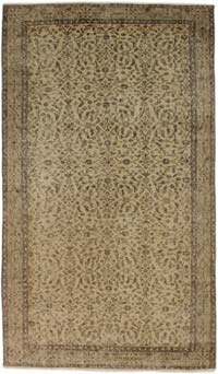 Vintage Turkish Hand-Knotted Rug - 3' 10" x 6' 8" (46" x 80")
