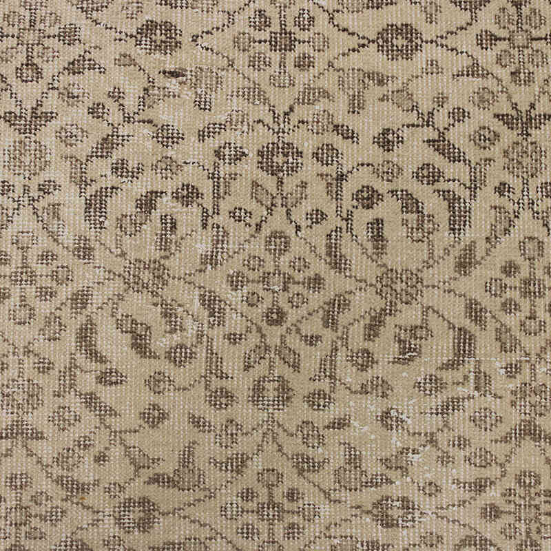 Alfombra Vintage Turca Anudada a Mano - 116 cm x 203 cm - K0076890