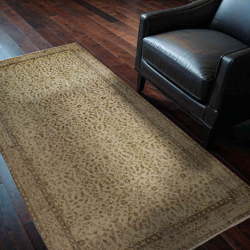 Alfombra Vintage Turca Anudada a Mano - 116 cm x 203 cm - K0076890