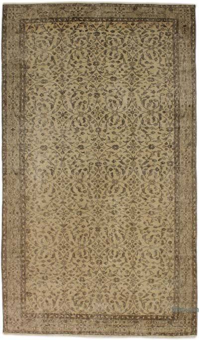 El Dokuma Vintage Halı - 116 cm x 203 cm