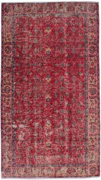 El Dokuma Vintage Halı - 116 cm x 206 cm