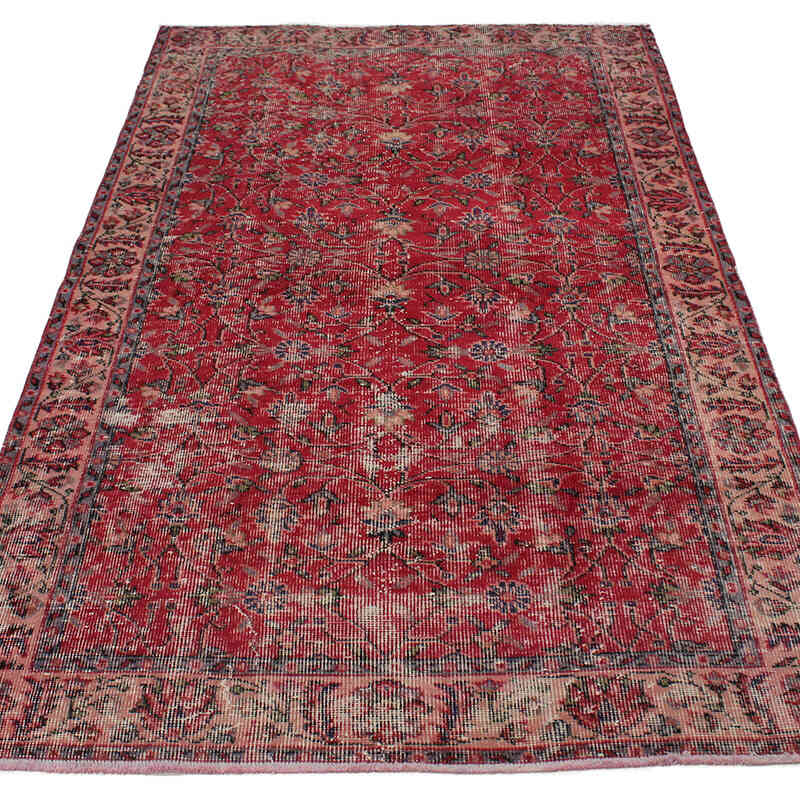 Vintage Turkish Hand-Knotted Rug - 3' 10" x 6' 9" (46" x 81") - K0076893