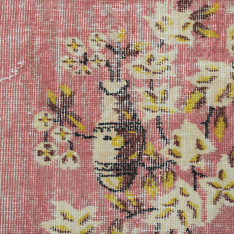 Alfombra Vintage Turca Anudada a Mano - 118 cm x 206 cm - K0076894