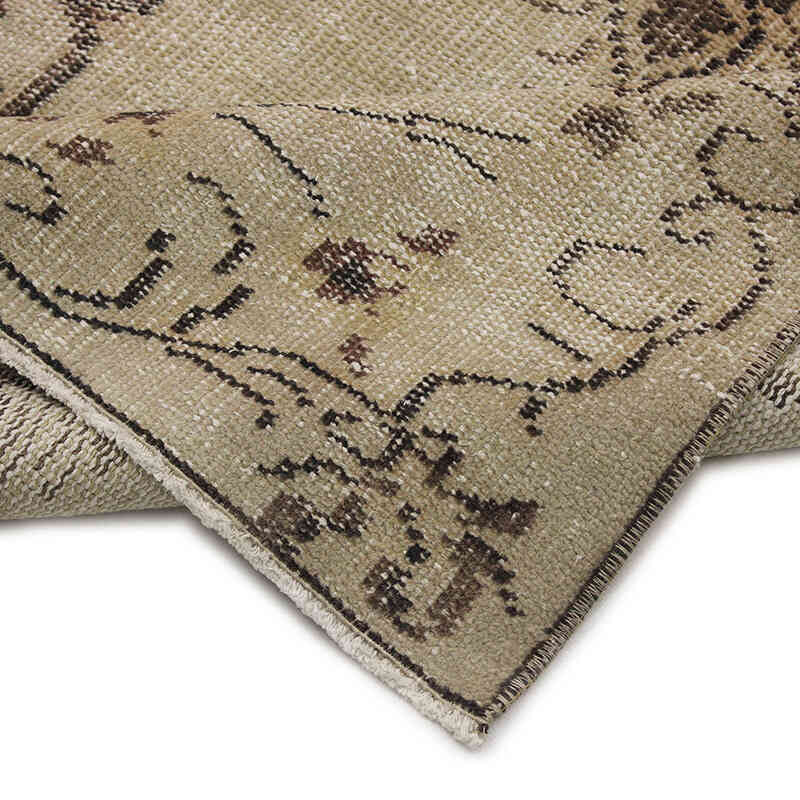 Vintage Turkish Hand-Knotted Rug - 95 cm x 198 cm - K0076896