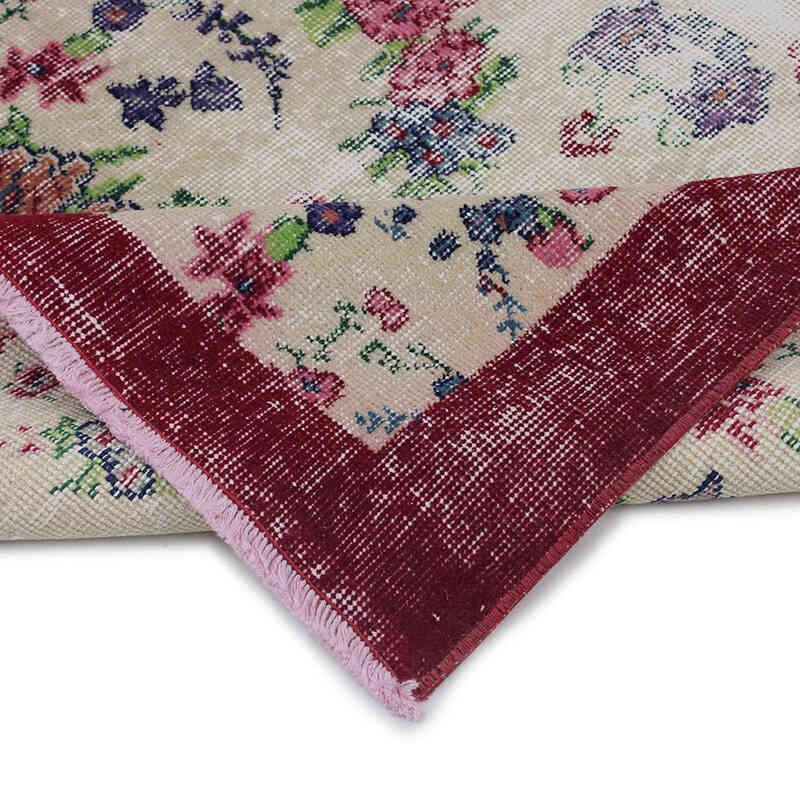 El Dokuma Vintage Halı - 110 cm x 190 cm - K0076897