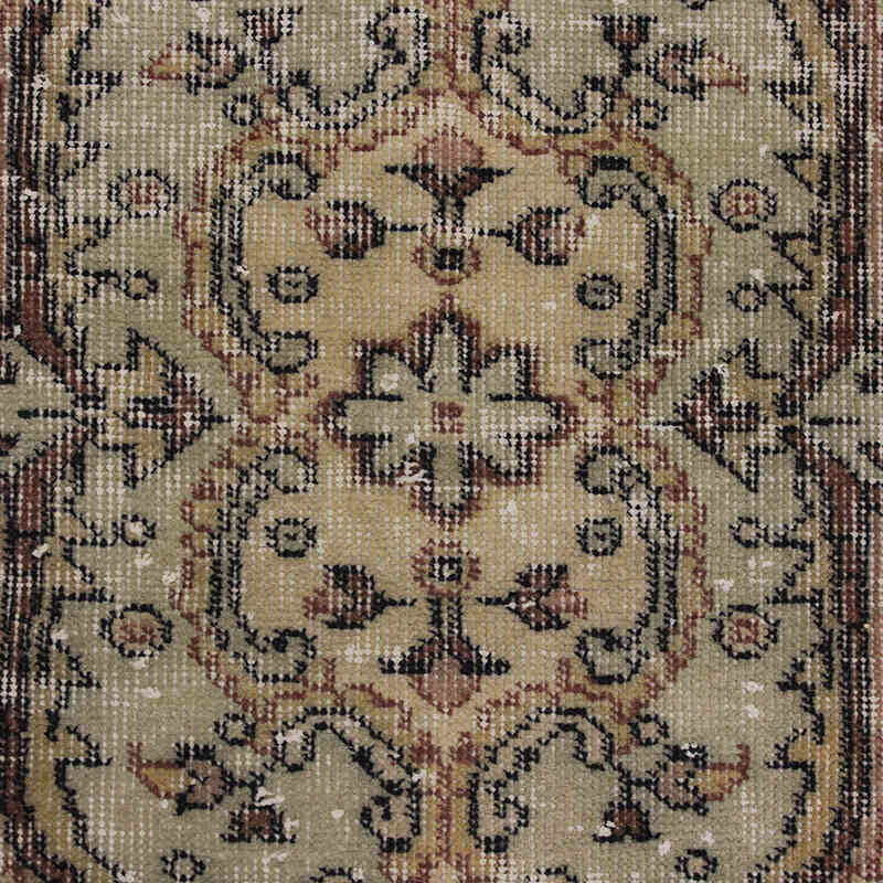 Vintage Turkish Hand-Knotted Rug - 3' 8" x 6' 11" (44" x 83") - K0076898