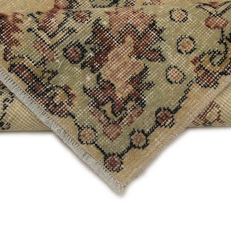 Vintage Turkish Hand-Knotted Rug - 3' 8" x 6' 11" (44" x 83") - K0076898