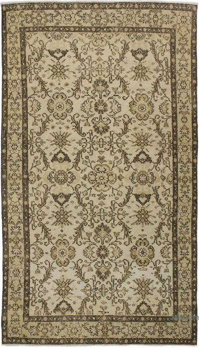 El Dokuma Vintage Halı - 117 cm x 208 cm