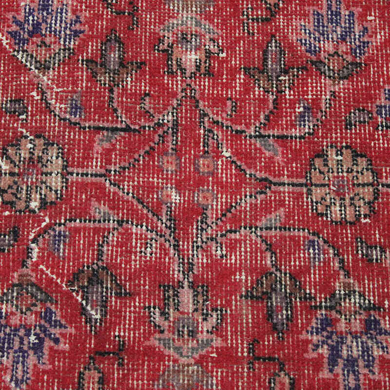 Alfombra Vintage Turca Anudada a Mano - 90 cm x 195 cm - K0076901