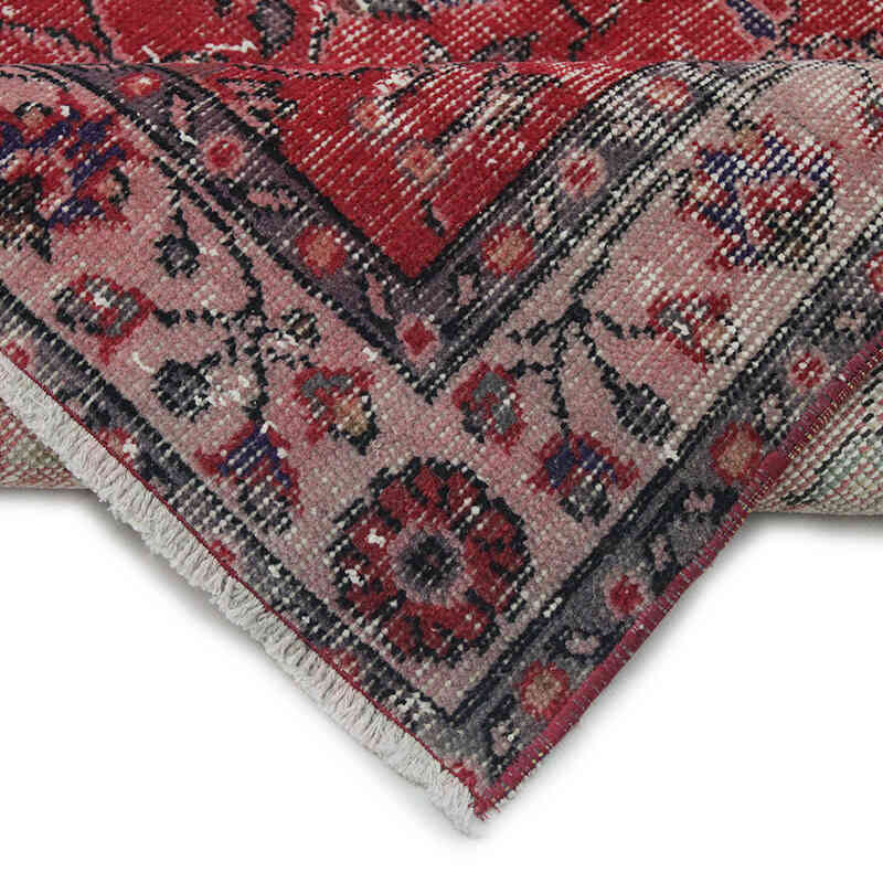 Alfombra Vintage Turca Anudada a Mano - 90 cm x 195 cm - K0076901