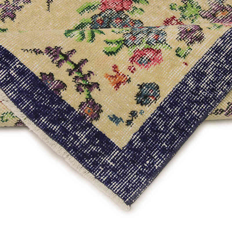 El Dokuma Vintage Halı - 90 cm x 165 cm - K0076902