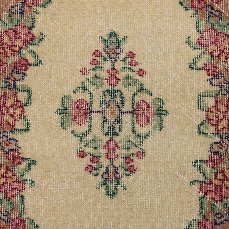 Vintage Turkish Hand-Knotted Rug - 3' 8" x 6' 11" (44" x 83") - K0076904
