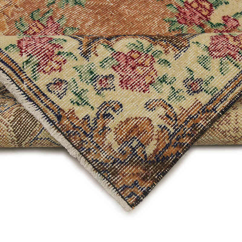 Vintage Turkish Hand-Knotted Rug - 3' 8" x 6' 11" (44" x 83") - K0076904