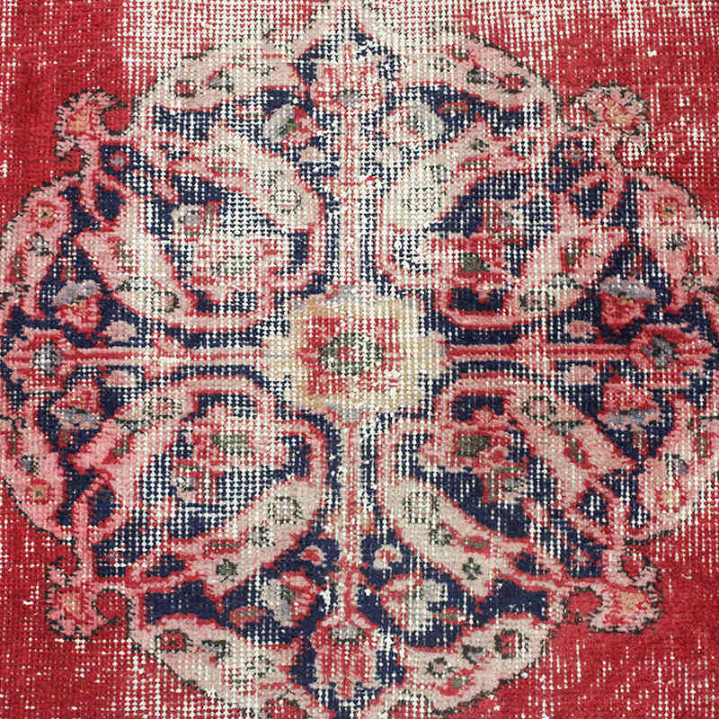 Alfombra Vintage Turca Anudada a Mano - 87 cm x 182 cm - K0076906