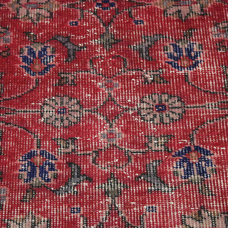 Vintage Turkish Hand-Knotted Rug - 3'  x 6' 8" (36" x 80") - K0076907