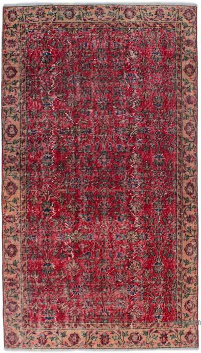 El Dokuma Vintage Halı - 110 cm x 196 cm
