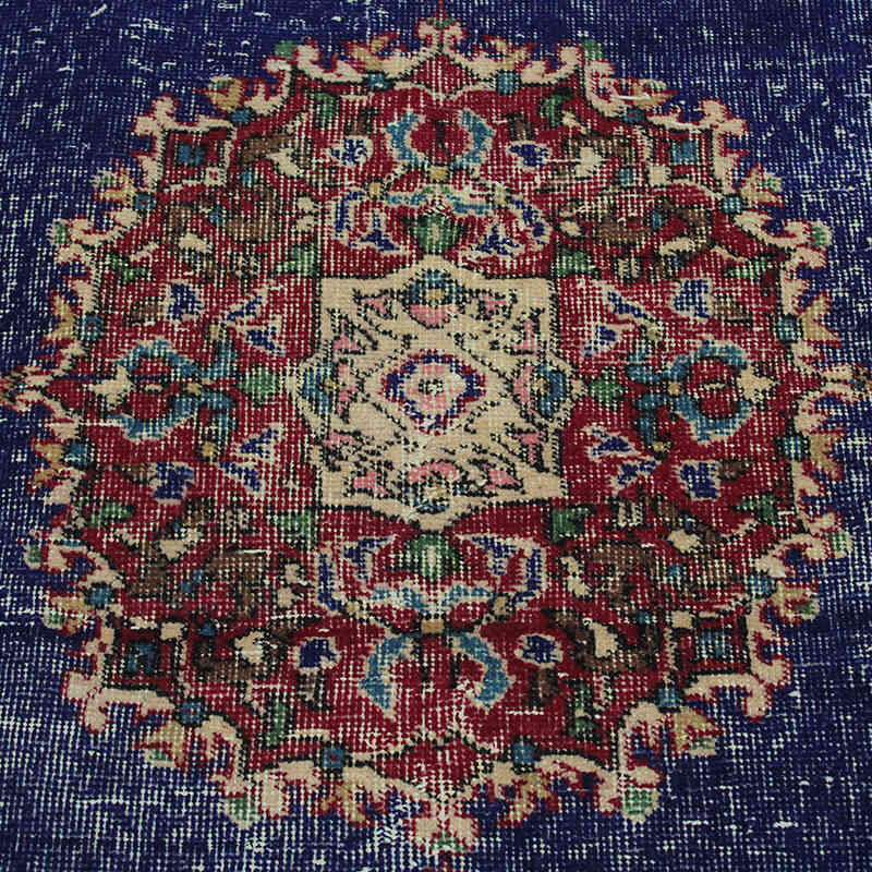 Vintage Turkish Hand-Knotted Rug - 3' 7" x 7' 4" (43" x 88") - K0076913