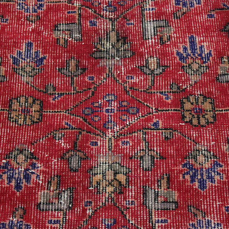 Vintage Turkish Hand-Knotted Rug - 3' 9" x 7'  (45" x 84") - K0076922
